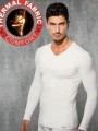 DOREANSE Viloft Erkek Termal V Yaka T-Shirt DOREANSE Viloft Erkek Termal V Yaka T-Shirt