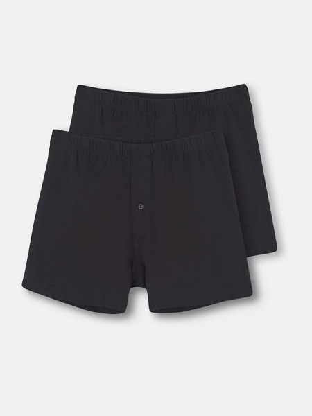 Dagi D1220 Pamuklu Düğmeli Boxer 2'li Paket