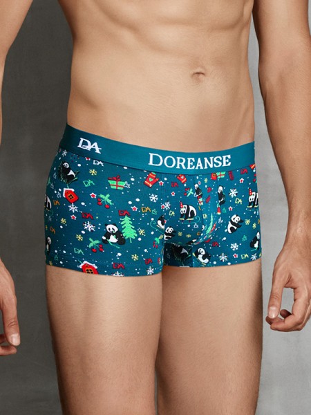 DOREANSE Imprime Modal Kısa Boxer DOREANSE Imprime Modal Kısa Boxer