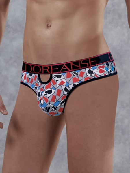 Doreanse 1028 İskambil Zar Desenli Modal String