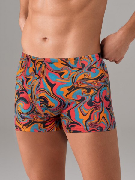 Doreanse 1731 Ebru Desenli Pamuklu Boxer