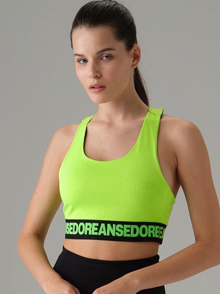 Doreanse 5576 Kadın Neon Yeşili Sporcu Büstiyer