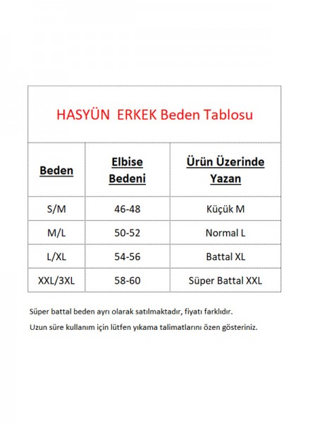 Hasyün Erkek EKRU Uzun Kol Yün Fanila