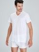 Kom ELITE V Yaka Merserize Erkek T-Shirt Kom ELITE V Yaka Merserize Erkek T-Shirt