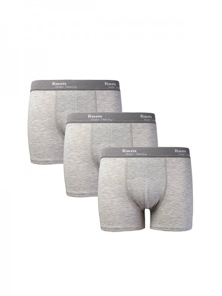 Kom TIGHT Pamuk Modal 3'lü Erkek Boxer Kom TIGHT Pamuk Modal 3'lü Erkek Boxer