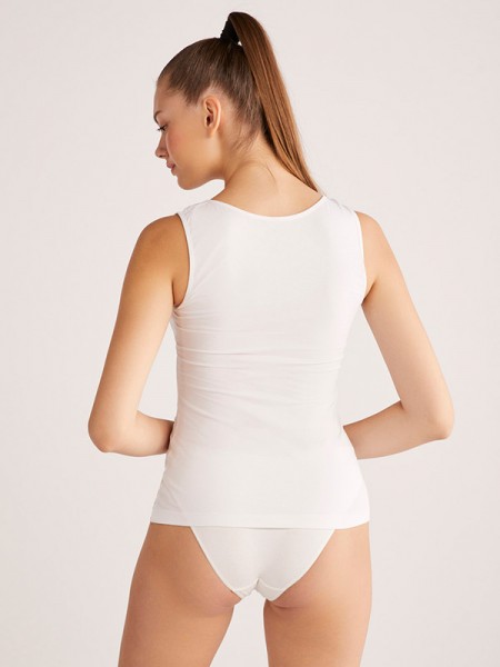 Kom BASIC SINGLET Likralı Pamuklu Atlet