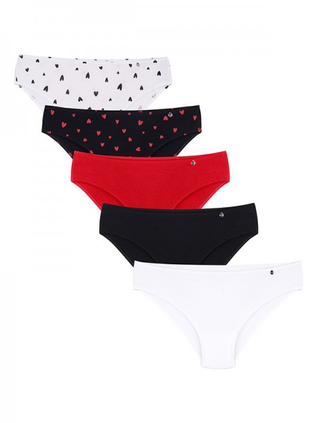 Kom HARTT Modal 5'li Bikini Külot Kom HARTT Modal 5'li Bikini Külot