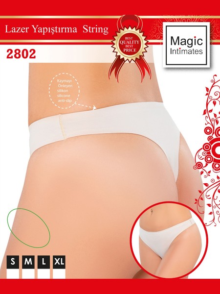 Yapıştırma Lazer Kesim String Külot Yapıştırma Lazer Kesim String Külot