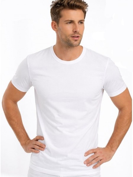 Öztaş 1002-A Erkek Bisiklet Yaka %100 Pamuk Süprem Atlet