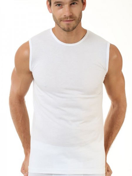 Öztaş 1010-A Süprem %100 Pamuk Kolsuz 0 Yaka Atlet