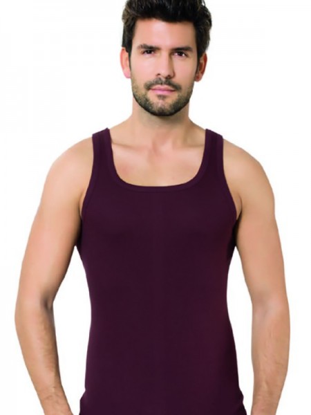 Öztaş 1015-A Erkek %100 Pamuk Ribana Atlet Renkli