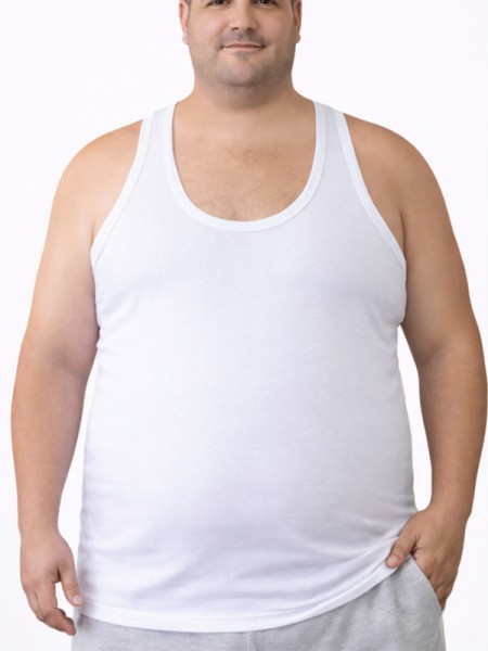 Öztaş 1036-A Erkek Battal Beden %100 Pamuk Atlet