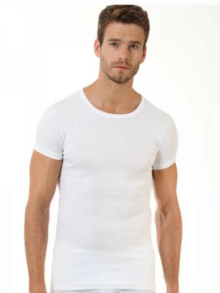 Öztaş 1048-A Erkek Ribana %100 Pamuk O Yaka Atlet