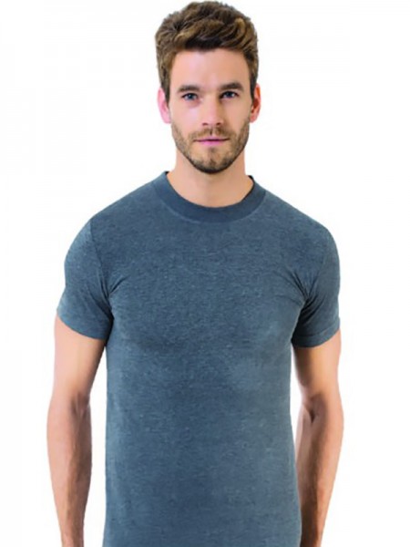 Öztaş 1052-A Erkek Süprem O Yaka Atlet Melanj Renkler