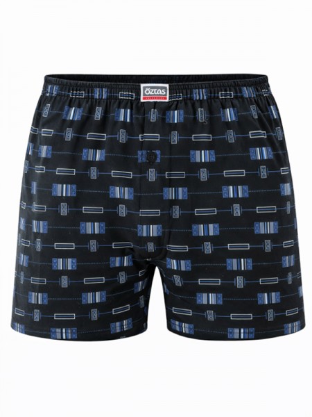 Öztaş 11001-A Erkek Havlu Bel Penye Boxer Muhtelif Renk