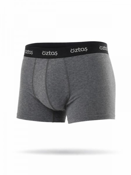 Öztaş 1716-A Erkek Likralı Boxer Melanj Renkler