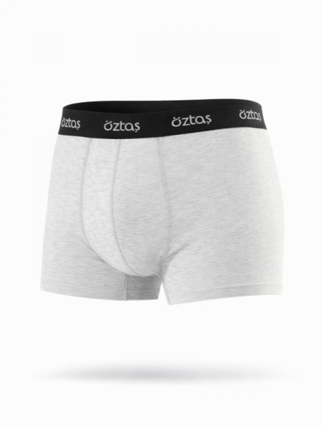 Öztaş 1716-A Erkek Likralı Boxer Melanj Renkler