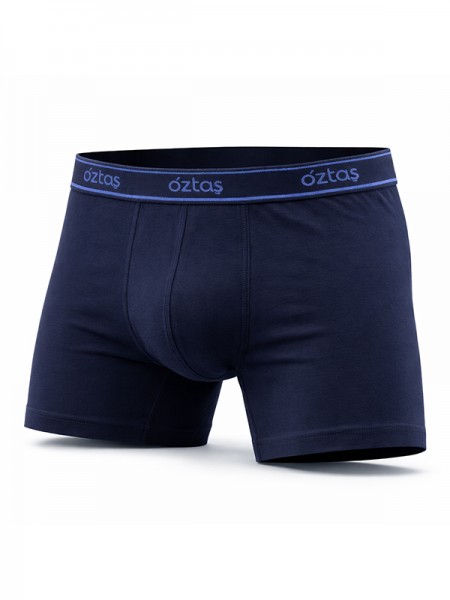 Öztaş 1717-A Erkek Pamuklu Likralı Boxer Renkli