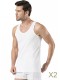 Pierre Cardin 400 Erkek %100 Pamuk Atlet 2'li Pierre Cardin 400 Erkek %100 Pamuk Atlet 2'li