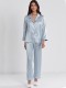 Pierre Cardin 1200 MİST Saten Biyeli Pijama Takımı Pierre Cardin 1200 MİST Saten Biyeli Pijama Takımı