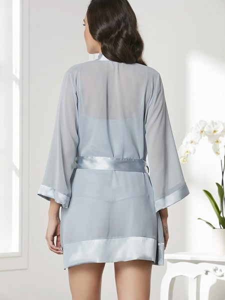Pierre Cardin 2475 Şort Takım ve Şifon Sabahlık