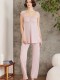 Pierre Cardin 2805 Penye 3'lü Dantelli Pijama Takımı Pierre Cardin 2805 Penye 3'lü Dantelli Pijama Takımı