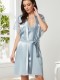 Pierre Cardin 4438 Saten Gecelik ve Sabahlık Takımı Pierre Cardin 4438 Saten Gecelik ve Sabahlık Takımı