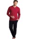 Pierre Cardin 5454 Pamuklu Uzun Kol Pijama Takımı Pierre Cardin 5454 Pamuklu Uzun Kol Pijama Takımı