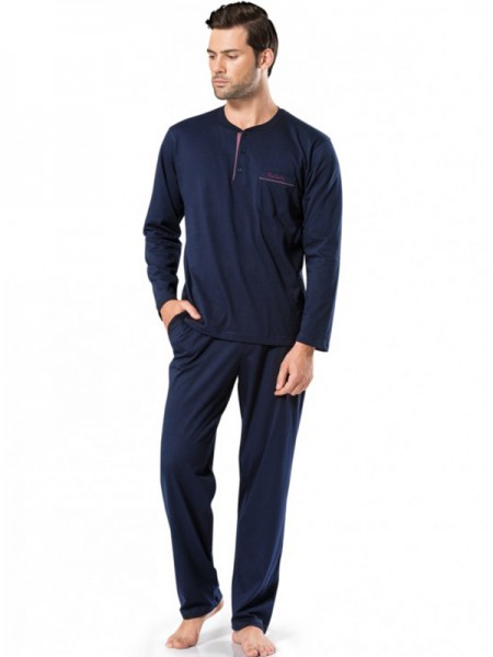 Pierre Cardin 5454 Pamuklu Uzun Kol Pijama Takımı Pierre Cardin 5454 Pamuklu Uzun Kol Pijama Takımı