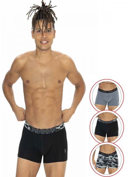 U.S. Polo 80542 Asortil Baskılı Likralı Boxer 3'lü Paket U.S. Polo 80542 Asortil Baskılı Likralı Boxer 3'lü Paket