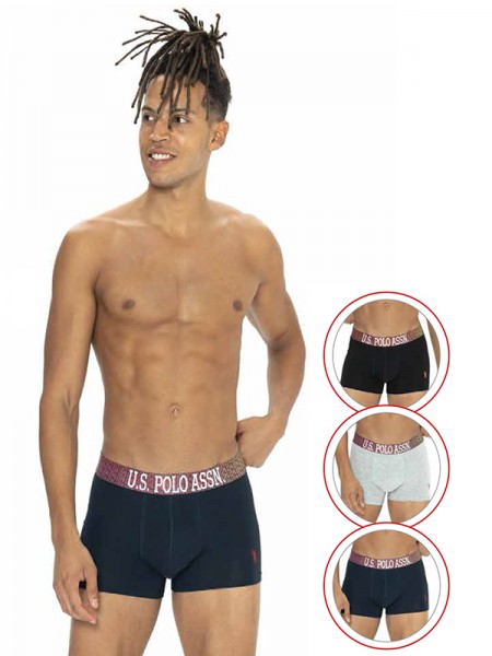 U.S. Polo 80571 Özel Rahat Erkek Boxer 3'lü Paket U.S. Polo 80571 Özel Rahat Erkek Boxer 3'lü Paket