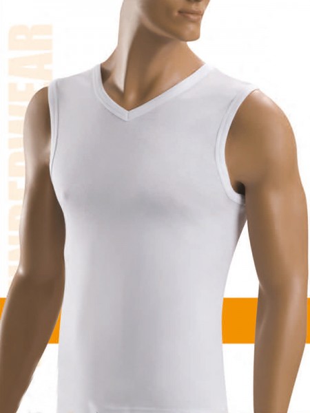 Şahin 10073 Ribana V Yaka Kolsuz %100 Pamuk Tişört 6 Adet Şahin 10073 Ribana V Yaka Kolsuz %100 Pamuk Tişört 6 Adet