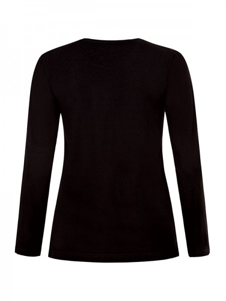 Şahin 30250 Kadın Siyah Likralı Uzun Kol Badi 6 Adet