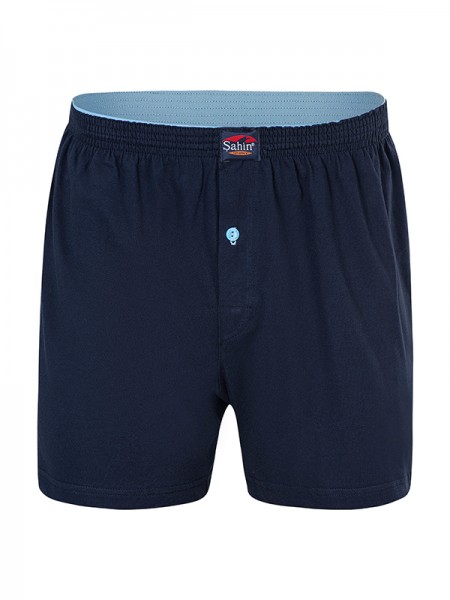 Şahin 70060 Pamuklu Düğmeli Havlu Lastik Erkek Boxer 6 Adet