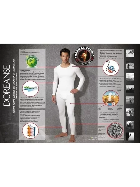 Doreanse 215 Çocuk Viloft Termal Atlet (Unisex)
