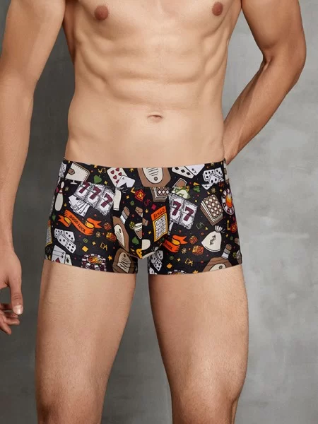 Doreanse 1793 Imprime Modal Kısa Boxer
