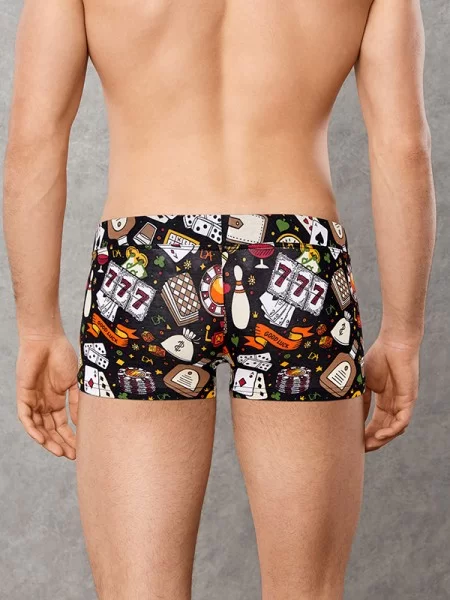 Doreanse 1793 Imprime Modal Kısa Boxer