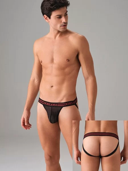 Doreanse 1006 File Detaylı Jockstrap String