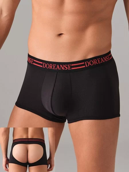 Doreanse 1879 Arkası Açık Likralı Boxer
