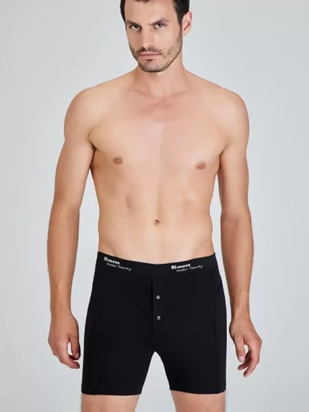 Kom LONG 2'li Paket Düğmeli Erkek Boxer Kom LONG 2'li Paket Düğmeli Erkek Boxer