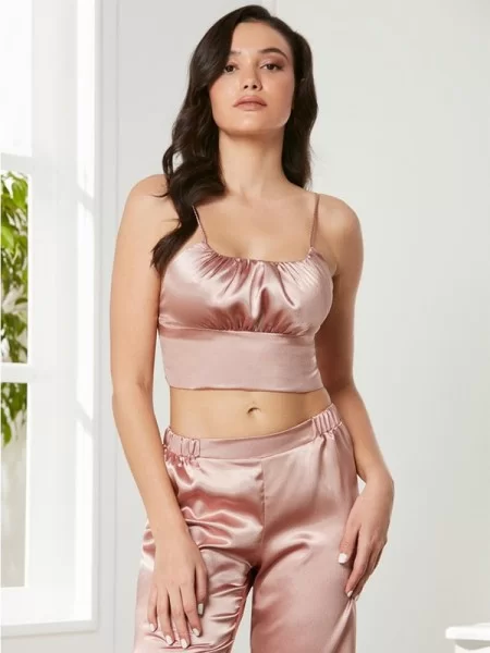 Pierre Cardin 2075 Saten Sabahlık Pijama Takımı 3'lü Set Pierre Cardin 2075 Saten Sabahlık Pijama Takımı 3'lü Set
