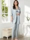 Pierre Cardin 2075 Saten Sabahlık Pijama Takımı 3'lü Set Pierre Cardin 2075 Saten Sabahlık Pijama Takımı 3'lü Set