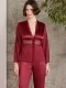 Pierre Cardin 6005 BORDO Saten 6'lı Set Gecelik Takımı Pierre Cardin 6005 BORDO Saten 6'lı Set Gecelik Takımı